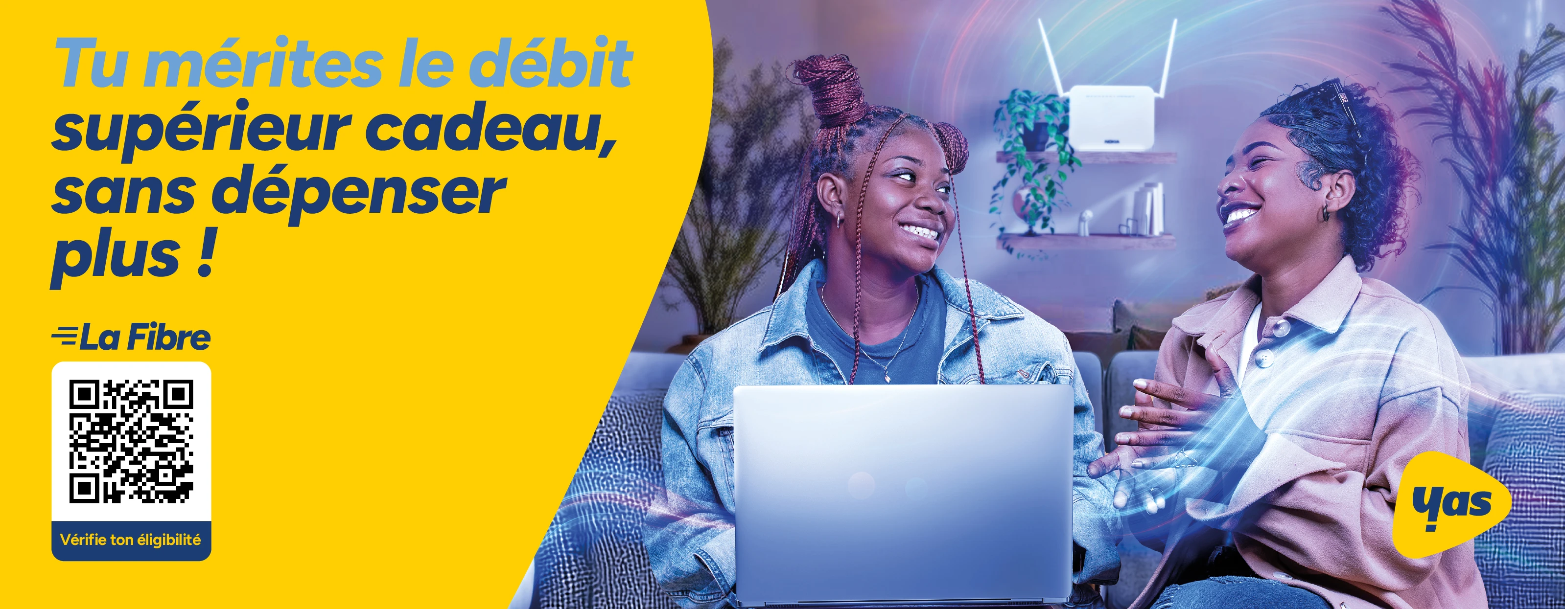 Bannière promotionnelle Yas Togo || 'Offres et services'